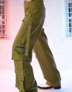 Olive Green Cargo Pants