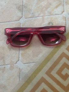 Chic Pink Transparent Sunglasses
