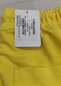 Bright Yellow Jogger Pants