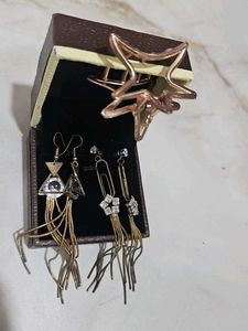 Chic Dangle Earrings Set