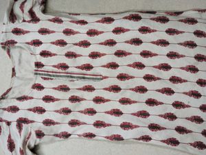 Boho Leaf Print Long Sleeve Tunic✨