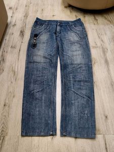 Blue Y2K Jeans 36 Waist