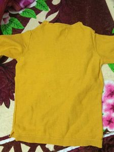 Cute Yellow Character Sweater
