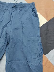 Blue Cargo Pants