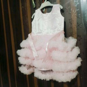 Adorable Pink Ruffled Dress