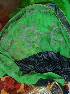 New Half And  saree