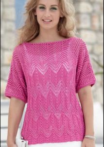 Pink Knitted Top