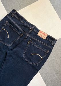 Premium Dark Wash Flared Jeans