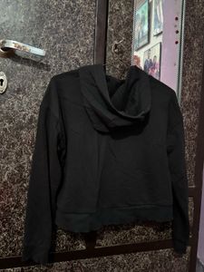 Black Zip-Up Hoodie