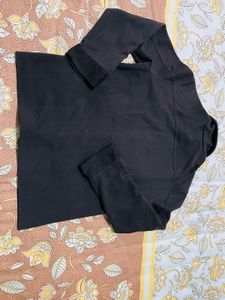 H&amp;M brand size S  Black overshirtJacket