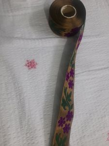 Copper Zari Lace