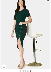 Dark Green Dress