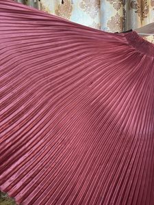 Pleated Midi Skirt