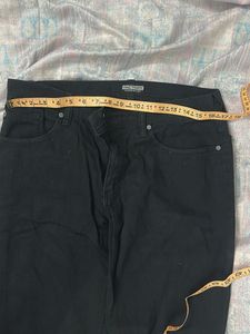 Classic Black Denim Jeans