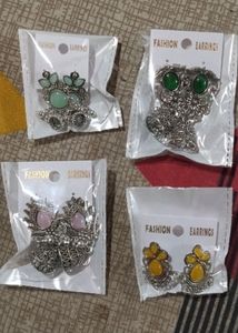 Ethnic Jhumka Earrings Set