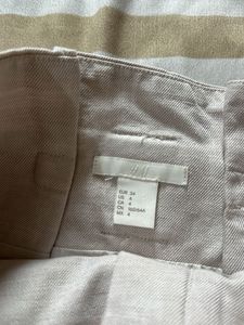 Linen Belted skirt