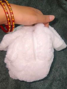Cute Fluffy White Cartoon Bag