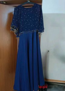 Never worn Blue Full Length Gown
