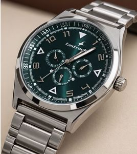 Fastrack Green Dial Watch