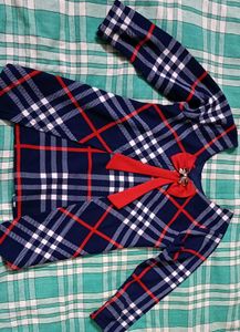 Checked Pattern Top