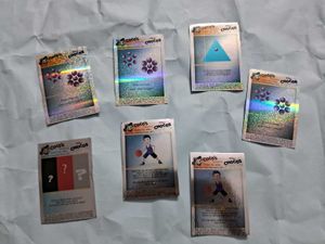 Vintage Chocos Collectible Cards