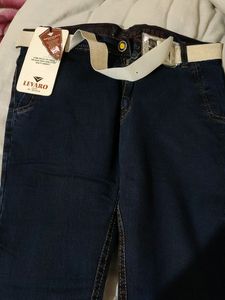 Formal Office Wear Blue Jeans For Boys