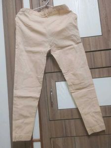 Light Beige Ethnic Pants