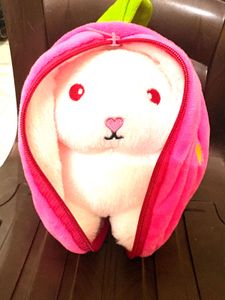 Cute Bunny Plush Backpack