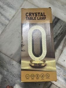 Festive Decore crystal table lemp