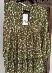 Zara Limited Edition Floral Dress From New York