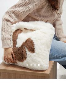 Cute Fur Tote Bag