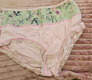 Floral Lace Trim Panties