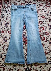 Light wash Denim flare jeans