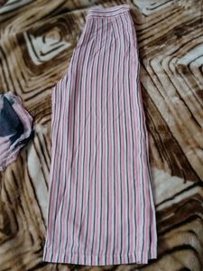 Pink Suit Set With Plazo And Dupatta