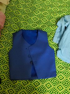 boys pale Blue Collared Shirt