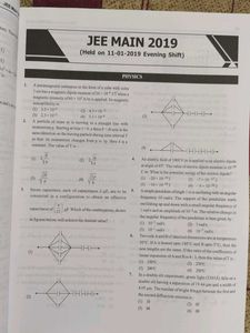JEE Main Online 2019 Solved Papers