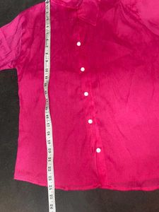 Vibrant Pink shirt