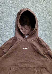 H&amp;M Unisex Brown Oversized Hoodie