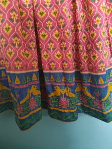Elegant Pink Printed Kurta Set