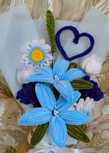 Handmade Pipe Cleaner Flower Bouquet