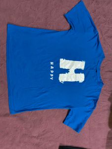 Blue Graphic T-Shirt