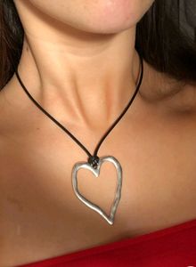 Silver Heart Pendant Necklace