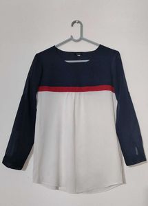 Mango Color Block Top