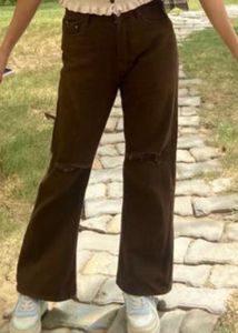 Urbanic Brown Baggy Pants