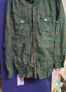 Men's Tropical Print Short Sleeve Shirt