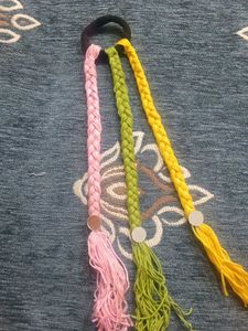 Braided Hair Tie 3 liyar