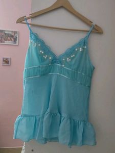 Beautiful Blue Camisole Top