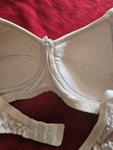 Neva White Lace Crochet  Bra