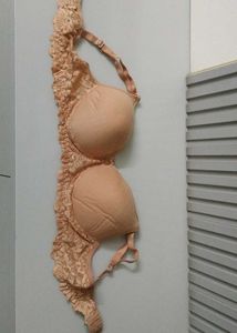 Lace Trim Padded Bra
