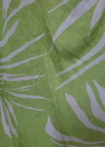 Green Leaf Print Tank Top